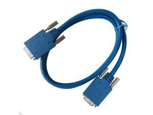 EDIMS 3FT Length Router Cable CAB-SS-2626X DTE/DCE Smart Serial Cable for Cisco Router