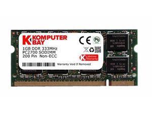 MemoryMasters 1GB DDR SODIMM 200 pin Pavilion dv5174eu 1 GB 333Mhz DDR333 PC2700 for HP Compatible Hewlett-Packard 