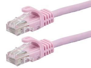 CLASSYTEK FLEXboot Series Cat5e 24AWG UTP Ethernet Network Patch Cable 20ft Purple 