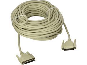 C2G 02663 DB25 M/F Serial RS232 Extension Cable, Beige (75 Feet, 22.86 Meters) C2G 02663 DB25 M/F Serial RS232 Extension Cable, Beige (75 Feet, 22.86 Meters)