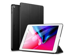 ESR iPad 9.7 2018/2017 Case, Lightweight Smart Case Trifold Stand with Auto Sleep/Wake Function, Microfiber Lining, Hard Back Cover Compatible for The Apple iPad 9.7 iPad 5th / 6th Generation,Black ESR iPad 9.7 2018/2017 Case, Lightweight Smart Case Trifold Stand with Auto Sleep/Wake Function, Microfiber Lining, Hard Back Cover Compatible for The Apple iPad 9.7 iPad 5th / 6th Generation,Black