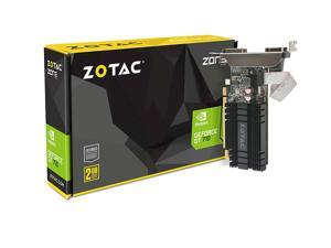 ZOTAC GeForce GT 710 2GB DDR3 PCI-E2.0 DL-DVI VGA HDMI Passive Cooled Single Slot Low Profile Graphics Card (ZT-71302-20L) ZOTAC GeForce GT 710 2GB DDR3 PCI-E2.0 DL-DVI VGA HDMI Passive Cooled Single Slot Low Profile Graphics Card (ZT-71302-20L)