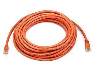 Monoprice 25FT 24AWG Cat6 500MHz Crossover Ethernet Bare Copper Network Cable - Orange Monoprice 25FT 24AWG Cat6 500MHz Crossover Ethernet Bare Copper Network Cable - Orange