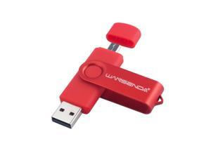 Wansenda OTG USB Flash Drive 16GB 32GB 64GB 128GB USB 2.0 for Android Devices/PC/Tablet/Mac (16GB, Red) Wansenda OTG USB Flash Drive 16GB 32GB 64GB 128GB USB 2.0 for Android Devices/PC/Tablet/Mac (16GB, Red)