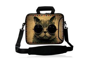 CUCO 10-17 Inch Laptop Sleeve Case Protective Soft Padded Zipper Cover Carrying Computer Bag Compatible with iPad MacBook Ultrabook 17 inch