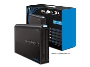 Vantec NST-536S3-BK NexStar DX USB 3.0 External Enclosure for SATA Blu-Ray/CD/DVD Drive All Black