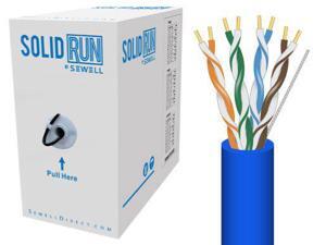23AWG Solid Pure Bare Copper Wire 1000ft Network Internet Cord CMP No Logo UTP 550Mhz Gray 106204 Monoprice Cat6 Ethernet Bulk Cable Plenum