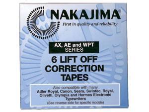 Lift off Correction tape. White. For Nakajima and other typewriter brands. Lift off Correction tape. White. For Nakajima and other typewriter brands.