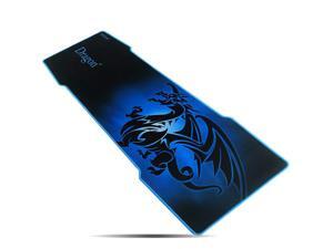 excovip 3mm Blue Extra Extended Gaming Mouse Pad, 35" x 12" x 3mm Non-Slip Rubber Backing Stitched Edges and Ultra Thick (Blue Taming Dragon Mat) excovip 3mm Blue Extra Extended Gaming Mouse Pad, 35" x 12" x 3mm Non-Slip Rubber Backing Stitched Edges and Ultra Thick (Blue Taming Dragon Mat)