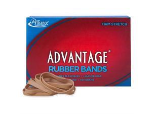 Alliance Rubber 26635 Advantage Rubber Bands Size #63, 1 lb Box Contains Approx. 380 Bands (3" x 1/4", Natural Crepe) Alliance Rubber 26635 Advantage Rubber Bands Size #63, 1 lb Box Contains Approx. 380 Bands (3" x 1/4", Natural Crepe)