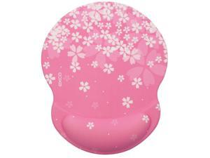 EXCO Ergonomic Mouse Pad Black with Soft Gel Wrist Support, Non-Slip PU Base Smooth Surface Wrist Rest Pad -Fit for Computers and Laptops (Pink Sakura Pad) EXCO Ergonomic Mouse Pad Black with Soft Gel Wrist Support, Non-Slip PU Base Smooth Surface Wrist Rest Pad -Fit for Computers and Laptops (Pink Sakura Pad)