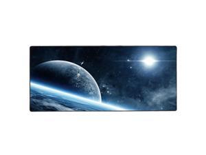 Cmhoo Gaming Mouse Pad Extended & Large Desk Pad with Special-Textured Surface (90x40 Space Ship) Cmhoo Gaming Mouse Pad Extended & Large Desk Pad with Special-Textured Surface (90x40 Space Ship)