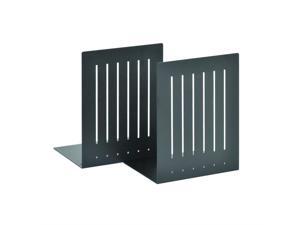 STEELMASTER Heavy Duty 8-Inch Steel Bookends, 1 Pair, Black (241080004) STEELMASTER Heavy Duty 8-Inch Steel Bookends, 1 Pair, Black (241080004)
