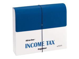 Smead All-in-One Income Tax Organizer, 13 Pockets, Flap and Cord Closure, Letter Size, Navy/White (70660) Smead All-in-One Income Tax Organizer, 13 Pockets, Flap and Cord Closure, Letter Size, Navy/White (70660)