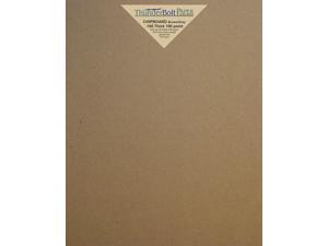 50 Sheets Brown Chipboard 100 Point Extra Thick 4 X 4 Inches Craft & Scrapbook Size .100 Caliper XXX Heavy Cardboard Thick as 25 Sheets 20# Paper 