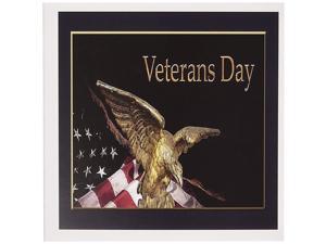 3dRose Greeting Cards, Veterans Day, Soaring Eagle with American Flag, Set of 6 (gc_12181_1) 3dRose Greeting Cards, Veterans Day, Soaring Eagle with American Flag, Set of 6 (gc_12181_1)
