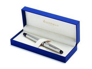 Waterman Expert Stainless Steel, Rollerball Pen with Fine Black refill (S0952080) Waterman Expert Stainless Steel, Rollerball Pen with Fine Black refill (S0952080)