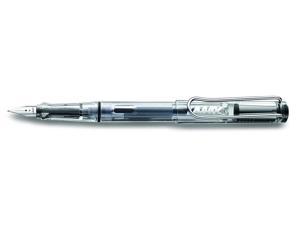 LAMY Vista Fountain Pen Demonstrator, Clear Medium Nib (L12M)