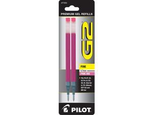 Pilot G2 Gel Ink Refill, 2-Pack for Rolling Ball Pens, Fine Point, Pink (77253) Pilot G2 Gel Ink Refill, 2-Pack for Rolling Ball Pens, Fine Point, Pink (77253)