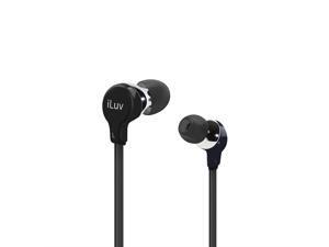 iLuv Tangle-resistant comfortable fit stereo earphones for iPhone, iPad, iPod, SAMSUNG, LG, Google Next, Others phones, tablets and MP3 (Black) iLuv Tangle-resistant comfortable fit stereo earphones for iPhone, iPad, iPod, SAMSUNG, LG, Google Next, Others phones, tablets and MP3 (Black)