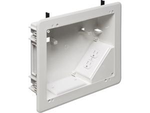 Arlington TVBU810-1 TV Box with Flange for Home Theater Installations, 8 x 10, White, 1-Pack Arlington TVBU810-1 TV Box with Flange for Home Theater Installations, 8 x 10, White, 1-Pack