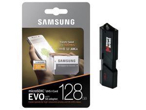 Samsung 128GB MicroSD XC Class 10 UHS-3 Mobile Memory Card for LG Q8 Q6 G6 G Pad IV 8.0 X Venture X Power2 Stylo 3 Plus with USB 3.0 MemoryMarket Dual Slot MicroSD & SD Memory Card Reader
