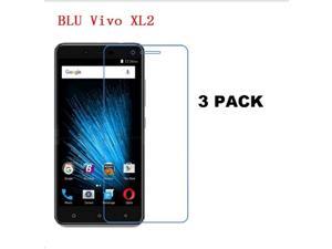 (3 Pack) BLU VIVO XL2 Screen Protector, ZLDECO Ultra-clear Premium [Explosion-Proof] [Touch Sensitive] [Anti-Scratch]Flexible Soft Screen Protective for BLU VIVO XL2 Smartphone (Clear)