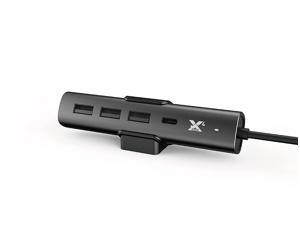 RapidX X4 Home Super Compact 4-Port Charger Type-C PD Fast Charging The Home Office - Black RapidX X4 Home Super Compact 4-Port Charger Type-C PD Fast Charging The Home Office - Black