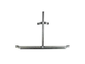 Heavy Duty Adjustable Eave Gable Antenna Mast Mount 1 1/4" to 2" OD End GEM 40-60 Pipe Off-Air Support Winegard for HD Roof Satellite Dish Outdoor HDTV Aerial Bracket Heavy Duty Adjustable Eave Gable Antenna Mast Mount 1 1/4" to 2" OD End GEM 40-60 Pipe Off-Air Support Winegard for HD Roof Satellite Dish Outdoor HDTV Aerial Bracket