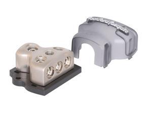 Rockford Fosgate RFD4 1/0 AWG 4 AWG Distribution Block - Platinum Rockford Fosgate RFD4 1/0 AWG 4 AWG Distribution Block - Platinum
