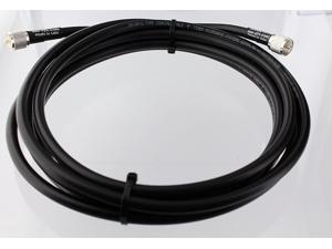 MPD Digital Times-Micro-RG8u-pl259-30ft UHF VHF Coaxial Antenna RF Cable with Silver Teflon PL-259, 30' MPD Digital Times-Micro-RG8u-pl259-30ft UHF VHF Coaxial Antenna RF Cable with Silver Teflon PL-259, 30'