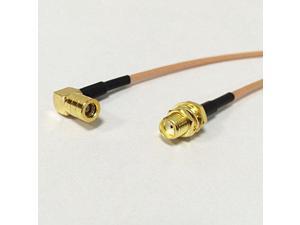 RF Connector TS9 Plug Male Pin Right Angle Crimp For RG174 RG316 QTY of 2 ships from USA