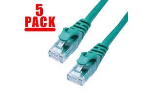 Multiple Colors and Sizes Molded Snagless Boot/Yellow Grandmax 5 Pack CAT6 7 Foot UTP Ethernet Network Patch Cable Multiple Colors and Sizes Molded Snagless Boot/Yellow Grandmax 5 Pack CAT6 7 Foot UTP Ethernet Network Patch Cable