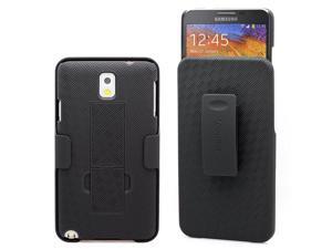 Galaxy Note 3 Case, Aduro Combo Shell & Holster Case Slim Shell Case w/Built-in Kickstand + Swivel Belt Clip Holster for Samsung Galaxy Note 3 Galaxy Note 3 Case, Aduro Combo Shell & Holster Case Slim Shell Case w/Built-in Kickstand + Swivel Belt Clip Holster for Samsung Galaxy Note 3