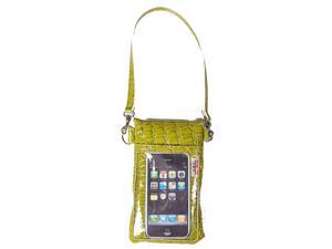 G-mate Luxury Croc Green Cell Phone Case/bag/pouch/carrier All in One Design G-mate Luxury Croc Green Cell Phone Case/bag/pouch/carrier All in One Design