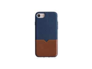 Evutec Case Compatible with iPhone 6/6s/7/8, Northill Series Premium Leather + TPU Shockproof Interior Drop Protective Case for iPhone 8-Blue/Saddle (AFIX+ Car Vent Mount Included) Evutec Case Compatible with iPhone 6/6s/7/8, Northill Series Premium Leather + TPU Shockproof Interior Drop Protective Case for iPhone 8-Blue/Saddle (AFIX+ Car Vent Mount Included)