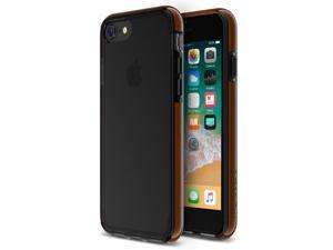 Maxboost iPhone 8 Case/iPhone 7 Case, HyperPro Heavy Duty Cover w/ [GXD Gel Drop Protection] for Apple iPhone 8, iPhone 7,6s 6 2017 Reinforced TPU Cushion Bumper/Hard PC Back -Translucent Jet Black
