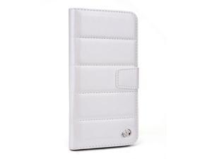 Kroo Glossy Bubble Flip Folio Wallet Case for Apple iPhone 6 Plus - Non-Retail Packaging - White Kroo Glossy Bubble Flip Folio Wallet Case for Apple iPhone 6 Plus - Non-Retail Packaging - White