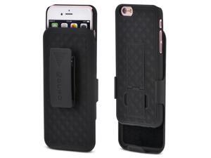 Aduro iPhone 6S / 6 Case, Combo Shell & Holster Case Super Slim Shell Case w/Built-in Kickstand + Swivel Belt Clip Holster for Apple iPhone 6S / 6 Aduro iPhone 6S / 6 Case, Combo Shell & Holster Case Super Slim Shell Case w/Built-in Kickstand + Swivel Belt Clip Holster for Apple iPhone 6S / 6