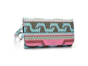 Universal Fit Wallet Wristlet Case for Phablets | For BLU Studio 6.0 HD D50a D50i, Studio XL, Lenovo Golden Warrior Note 8 A889, Asus Zenfone 6 A600CG A601CG | Nordic Tribal Teal Universal Fit Wallet Wristlet Case for Phablets | For BLU Studio 6.0 HD D50a D50i, Studio XL, Lenovo Golden Warrior Note 8 A889, Asus Zenfone 6 A600CG A601CG | Nordic Tribal Teal