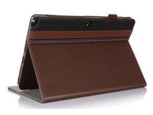 ProCase Samsung Galaxy PRO 12.2 Case (Galaxy Tab PRO 12.2 Inch and Note PRO 12.2), Built-in Stand with Multiple viewing Angles, bonus Stylus Pen included (Brown/Black) ProCase Samsung Galaxy PRO 12.2 Case (Galaxy Tab PRO 12.2 Inch and Note PRO 12.2), Built-in Stand with Multiple viewing Angles, bonus Stylus Pen included (Brown/Black)