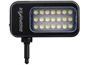 DigiPower LED Light for Smartphones and Tablets - Retail Packaging - Black DigiPower LED Light for Smartphones and Tablets - Retail Packaging - Black