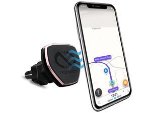 Compatible for iPhone X/8/8 Plus Black Samsung Galaxy S9/S9+,Note8 Hands-free Phone Calls and GPS Use Fully Adjustable Holder Smartphones & More Naztech MagBuddy Telescopic Car Dash Phone Mount 