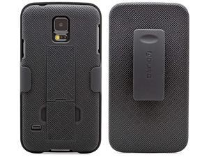 Galaxy S5 Case, Aduro Combo Shell & Holster Case Super Slim Shell Case w/Built-in Kickstand + Swivel Belt Clip Holster for Samsung Galaxy S5 Galaxy S5 Case, Aduro Combo Shell & Holster Case Super Slim Shell Case w/Built-in Kickstand + Swivel Belt Clip Holster for Samsung Galaxy S5