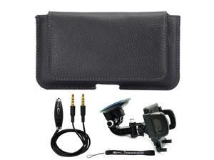 Wallet Holster Leather Case for Huawei Y3, Google Pixel 3, BlackBerry KEY2 LE, Nokia 7.1, Xiaomi Mi 9 + Windshield Car Mount & AUX Cable Wallet Holster Leather Case for Huawei Y3, Google Pixel 3, BlackBerry KEY2 LE, Nokia 7.1, Xiaomi Mi 9 + Windshield Car Mount & AUX Cable