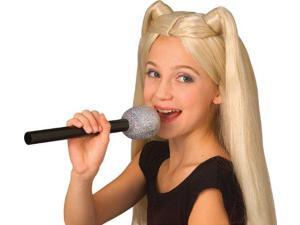Glitter Microphone Costume Accessory Glitter Microphone Costume Accessory