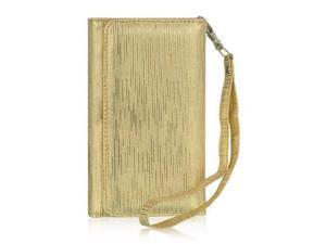 Dream Wireless Universal Wallet Pouch for 4 to 5-Inch Wide Phones - Retail Packaging - Gold Silk Dream Wireless Universal Wallet Pouch for 4 to 5-Inch Wide Phones - Retail Packaging - Gold Silk