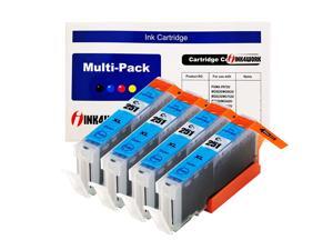 INK4WORK Compatible Ink Cartridge Replacement for Canon CLI-251XL CLI-251 XL for PIXMA MX722 MX922 iP7220 iP8720 iX6820 MG5420 MG5422 MG5520 MG5522 MG5620 (Cyan, 4-Pack) INK4WORK Compatible Ink Cartridge Replacement for Canon CLI-251XL CLI-251 XL for PIXMA MX722 MX922 iP7220 iP8720 iX6820 MG5420 MG5422 MG5520 MG5522 MG5620 (Cyan, 4-Pack)