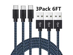Huetron TM 3 FT USB Type C Male to USB 3.0 A-Male Cable for ZTE Grand X Max 2 
