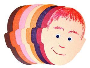 Roylco Funny Face Pad, 5 x 8 Inches, Assorted Colors, 50 Sheets Roylco Funny Face Pad, 5 x 8 Inches, Assorted Colors, 50 Sheets